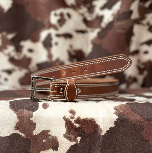 Heritage Leather Brown Belt