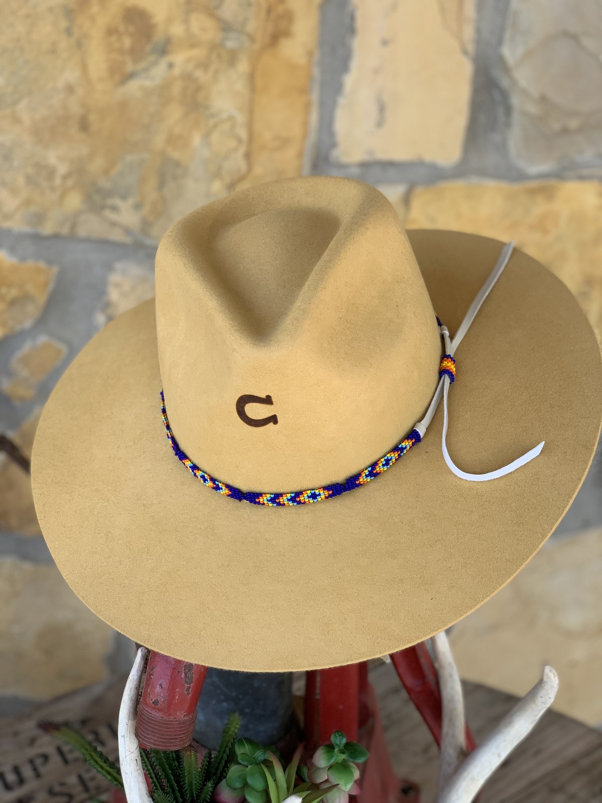 CHARLIE 1 HORSE MUSTARD GYPSY HAT