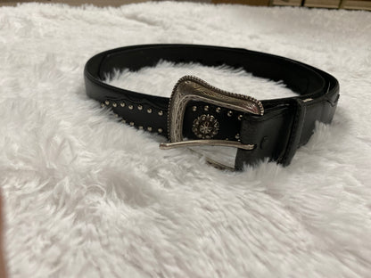 GEM DANDY BLACK STUDDED BELT
