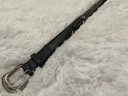 GEM DANDY BLACK STUDDED BELT