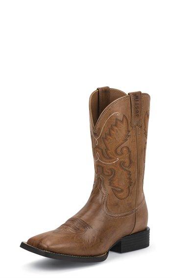 JUSTIN HINTON BROWN FARM & RANCH BOOT