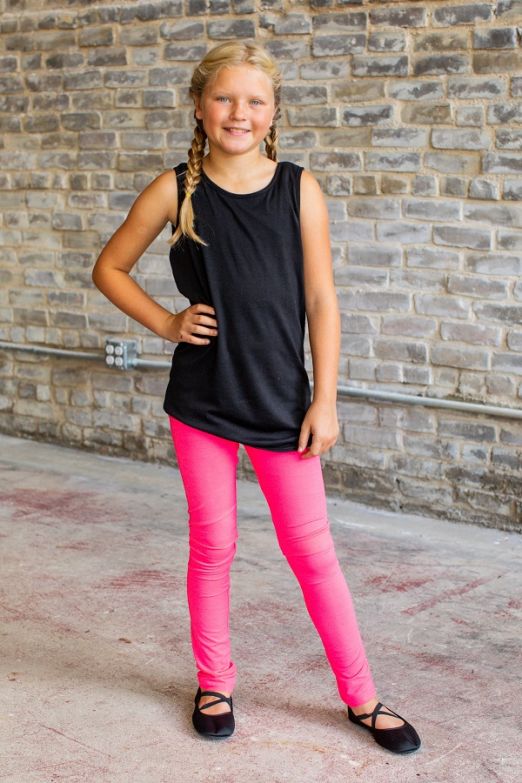 NEON PINK LEGGINGS