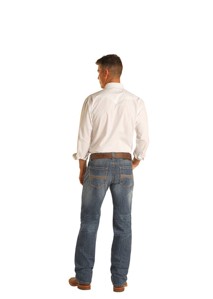 ROCK & ROLL PISTOL REFLEX DARK VINTAGE STRAIGHT JEAN