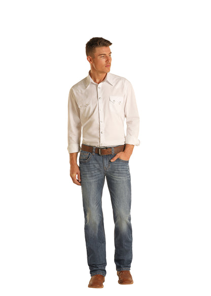 ROCK & ROLL PISTOL REFLEX DARK VINTAGE STRAIGHT JEAN