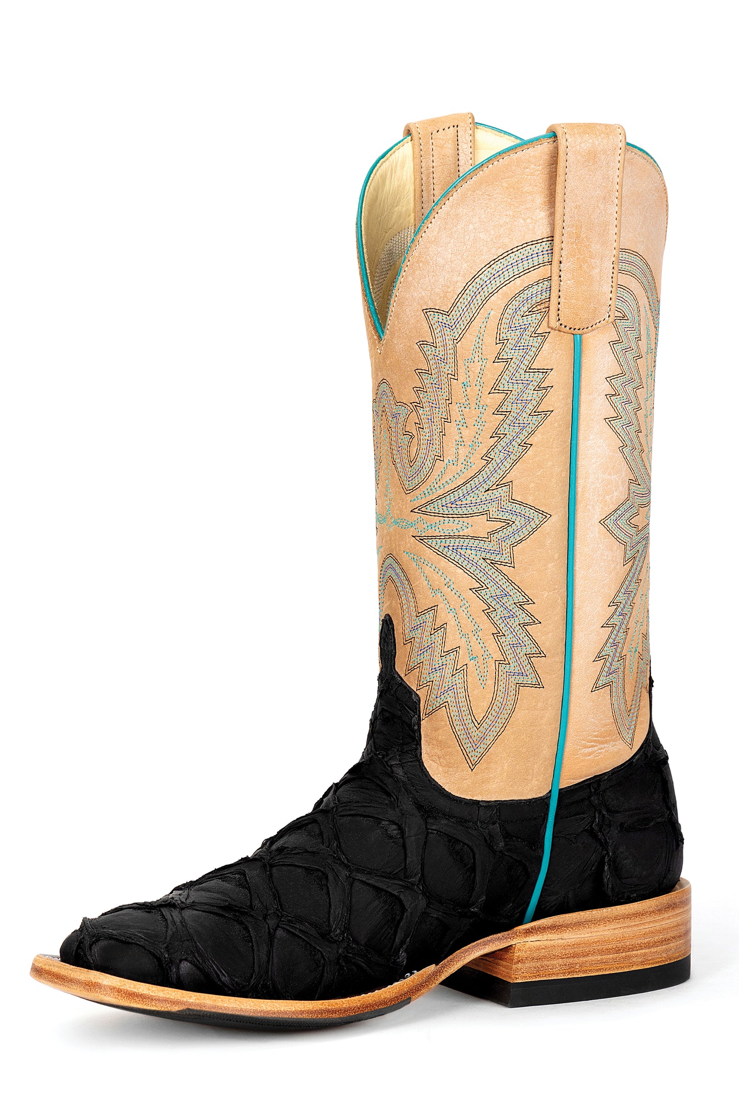 MACIE BEAN BLACK MATTE BIG BASS PIRARUCU BOOT