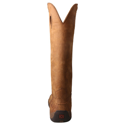 TWISTED X DISTRESSED SADDLE SNAKE BOOT