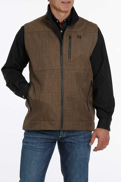 CINCH BROWN BONDED CONCEALED CARRY VEST