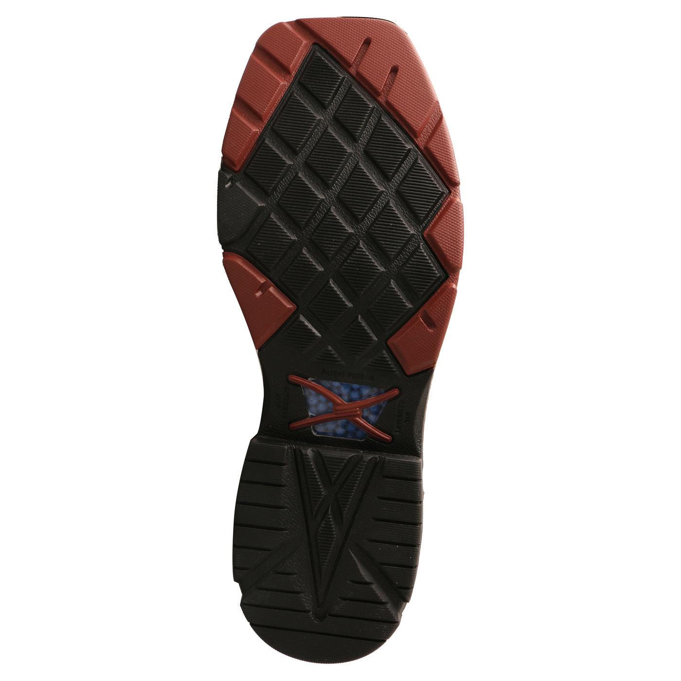 TWISTED X BROWN GATOR PRINT NANO COMPOSITE TOE WORK BOOT