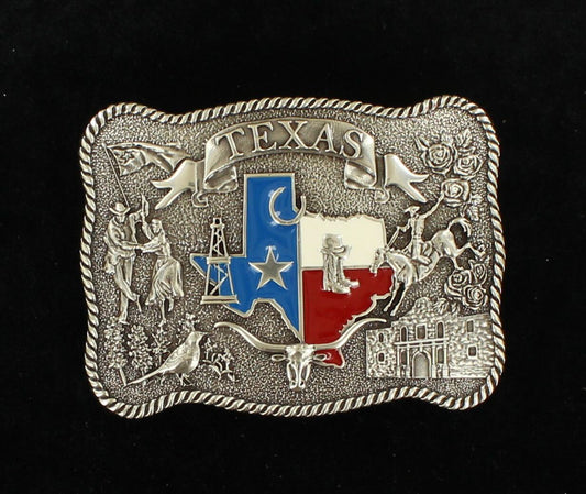State Of Texas Themed Buckle