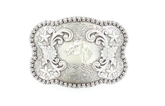 NOCONA HORSEHEAD BUCKLE