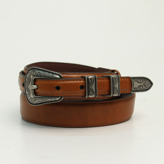 NOCONA MEN'S WESTERN BROWN RANGER BELT