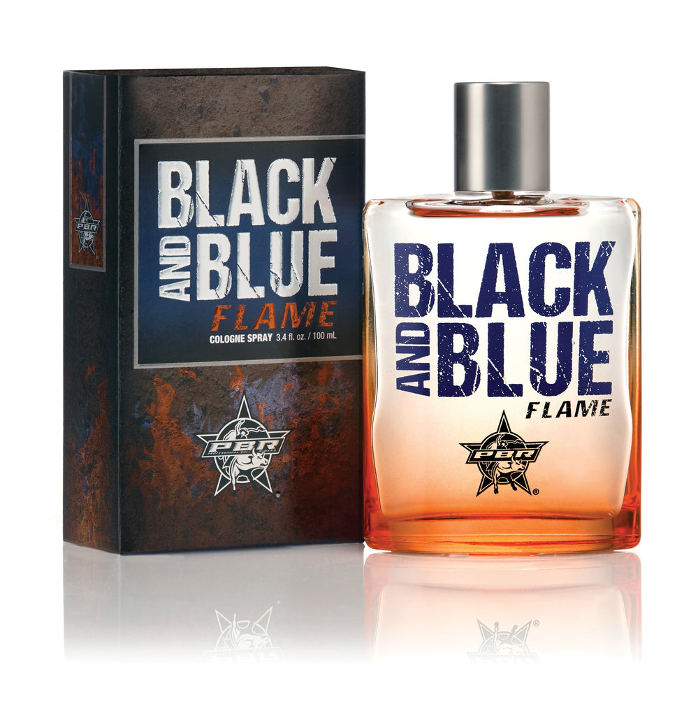 PBR BLACK AND BLUE FLAME COLOGNE