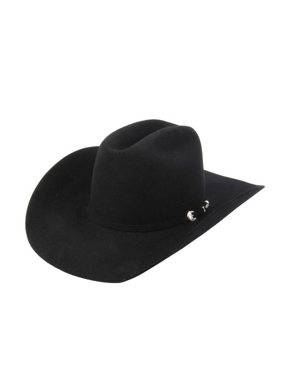 Resistol Midnight 6X Black Felt Cowboy Hat