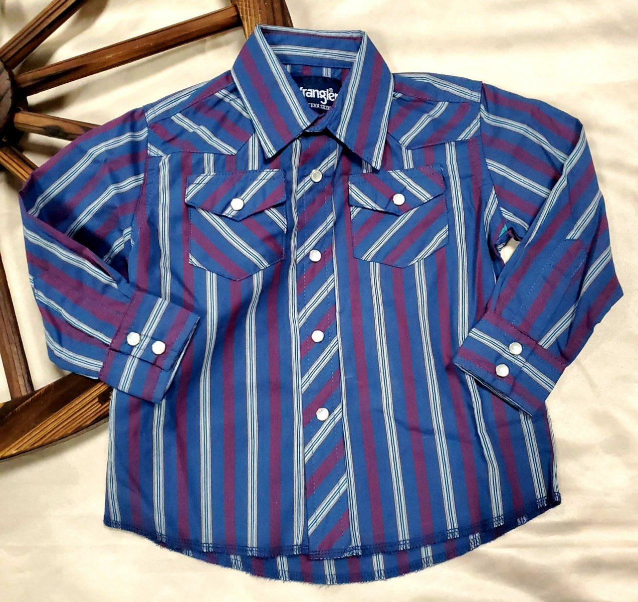 WRANGLER PLAID SNAP SHIRTS