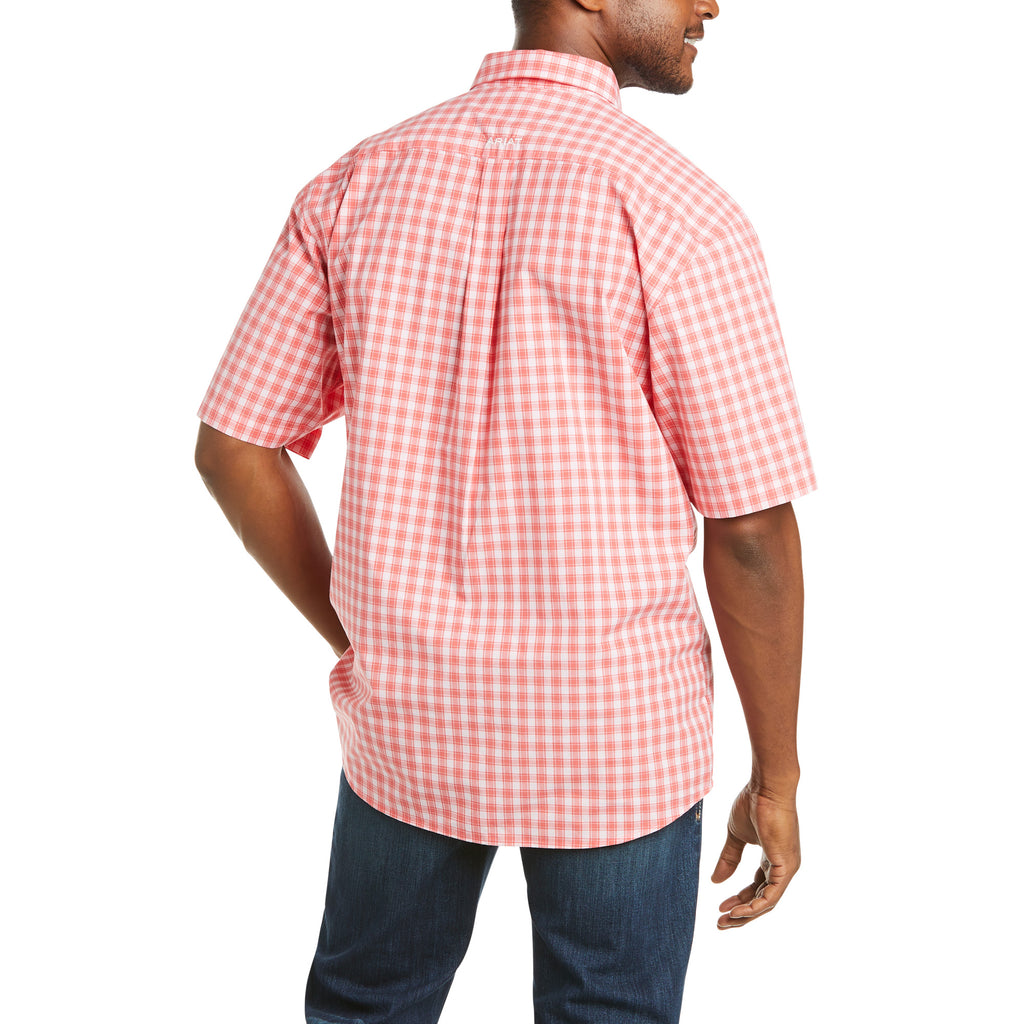 ARIAT PRO FELIX CORAL LILY CLASSIC SHORT SLEEVE SHIRT