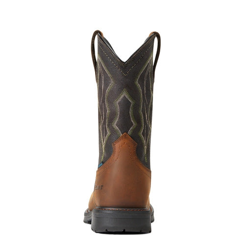 Ariat RigTek H2O Comp Safety Toe Pull On Work Boot
