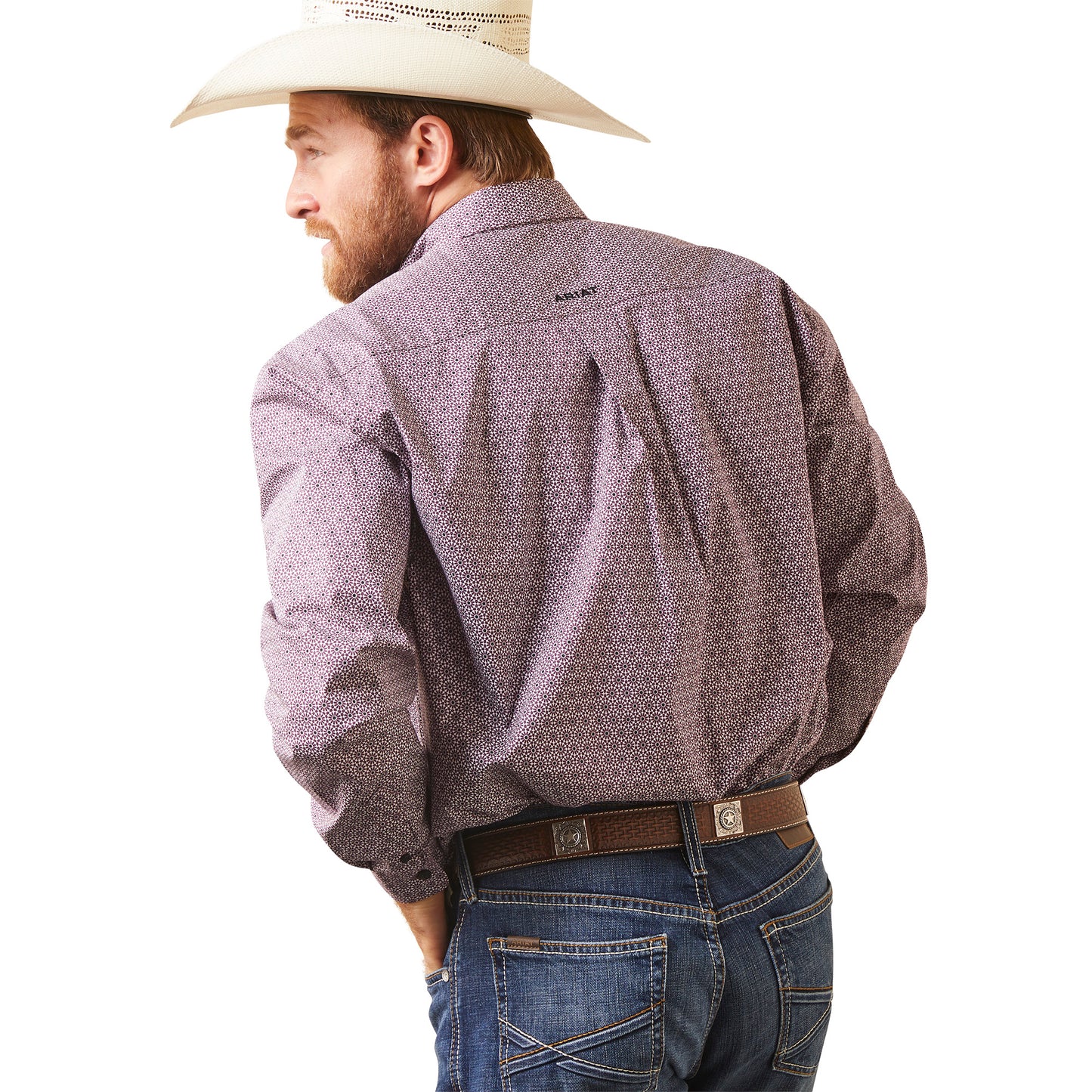 ARIAT WINE CLUB DEMETRI CLASSIC LONG SLEEVE SHIRT