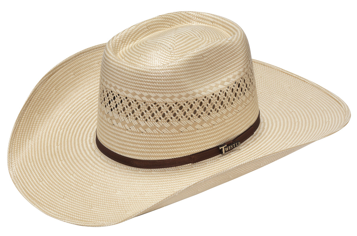SHANTUNG 20X LIGNE STRAW HAT