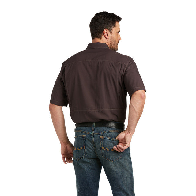 ARIAT CHOCOLATE VENTTEK OUTBOUND SHIRT