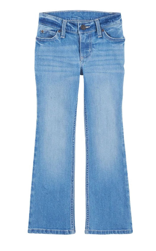 Wrangler Light Wash Boot Cut Jean
