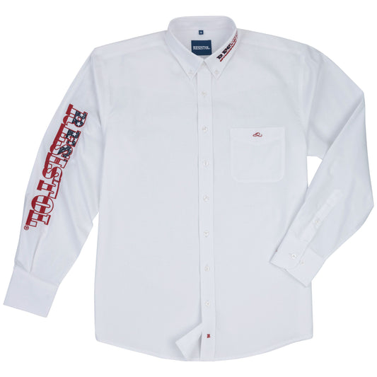 RESISTOL TEAM USA WHITE LONG SLEEVE SHIRT