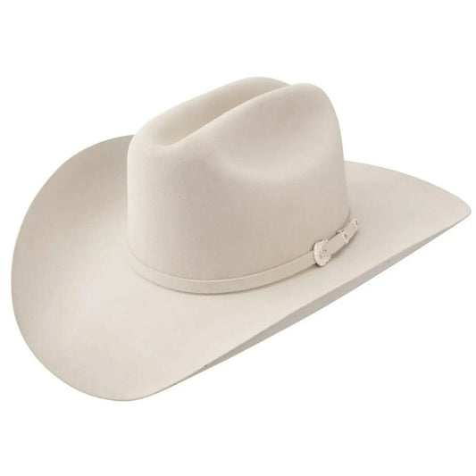 STETSON 4X BRENHAM IVORY FELT COWBOY HAT