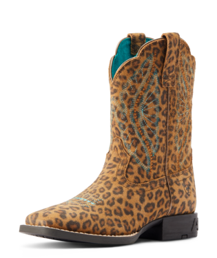 ARIAT KIDS PRIMETIME LEOPARD BOOT