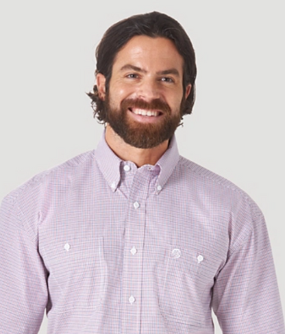 GEORGE STRAIT RED PLAID SHORT SLEEVE SHIRT