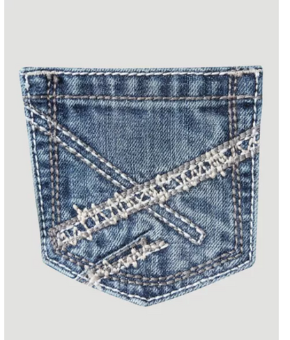 WRANGLER 20X ﻿BREAKING BARRIERS VINTAGE BOOTCUT SLIM FIT JEAN