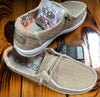 HEYDUDE WENDY WOVEN NUT
