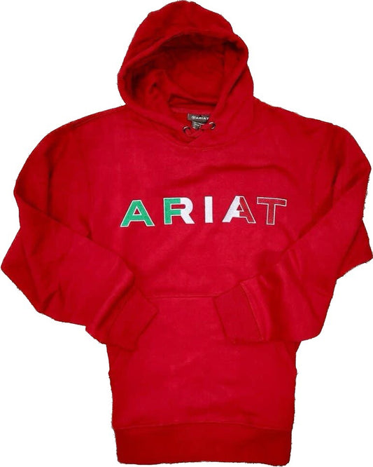 ARIAT RED MEXICO HOODIE