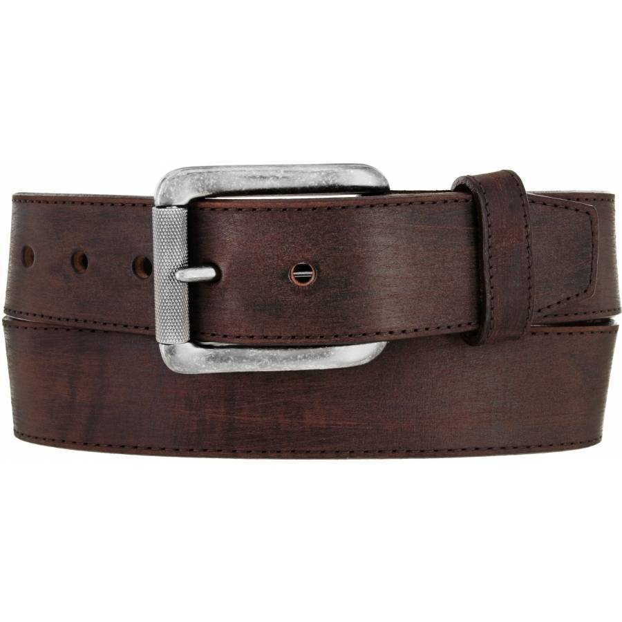 JUSTIN MEN'S BROWN BOMBER BELT
