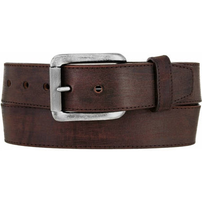 JUSTIN MEN'S BROWN BOMBER BELT