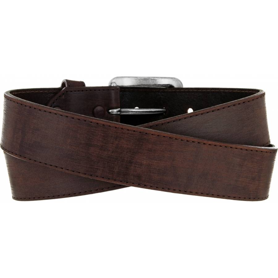 JUSTIN MEN'S BROWN BOMBER BELT
