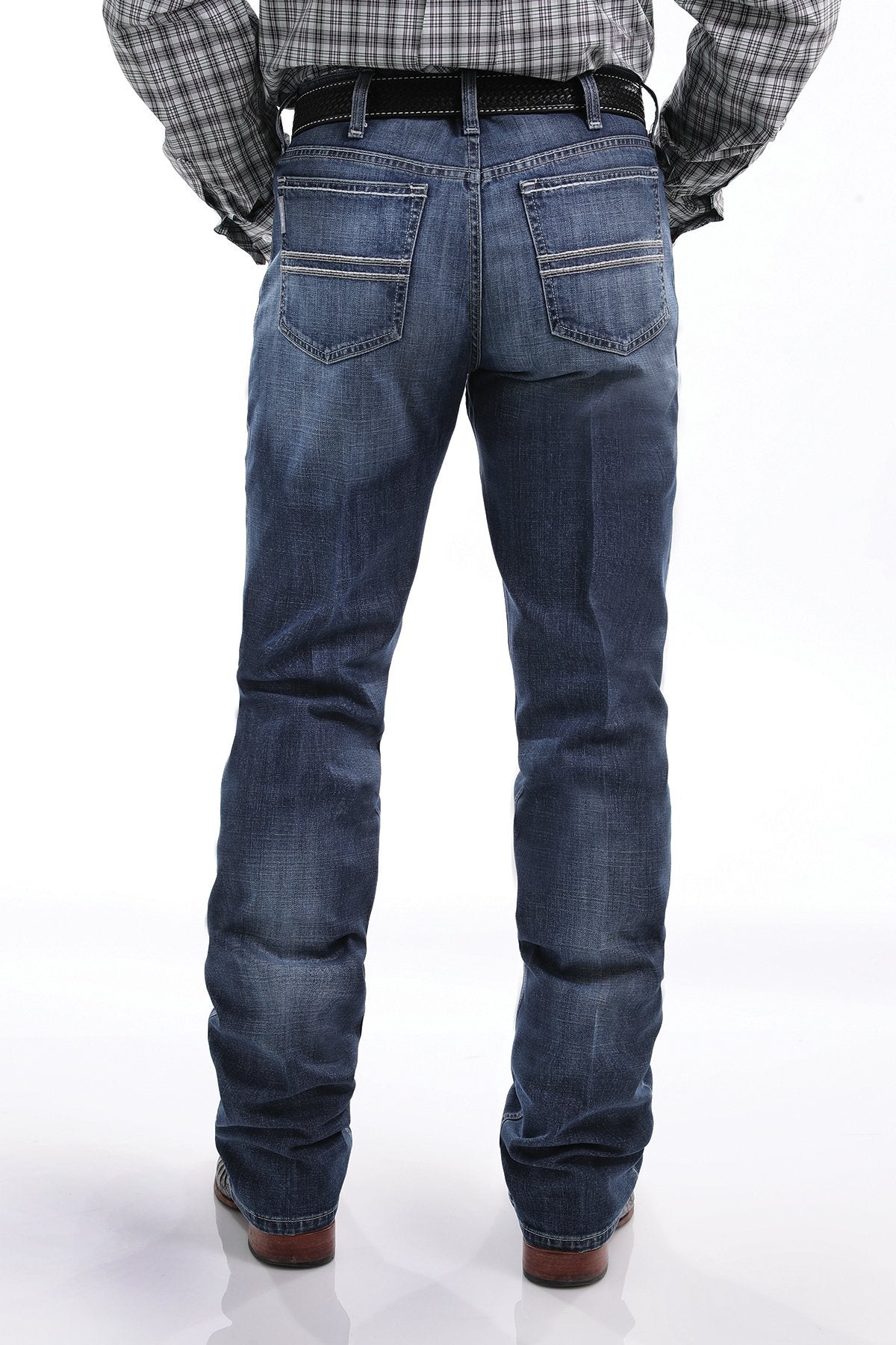 CINCH SILVER LABEL MEDIUM STONEWASH JEANS