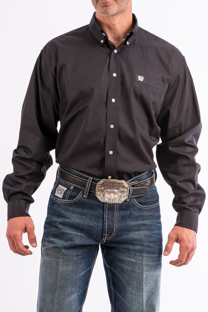 Cinch Classic Mens Long Sleeve Black Lime Print Button Western Shirt -  Cowpokes Western Shop