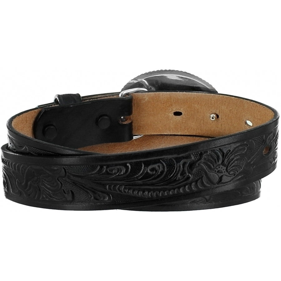 JUSTIN CHAMPION TOOLED BLACK BELT