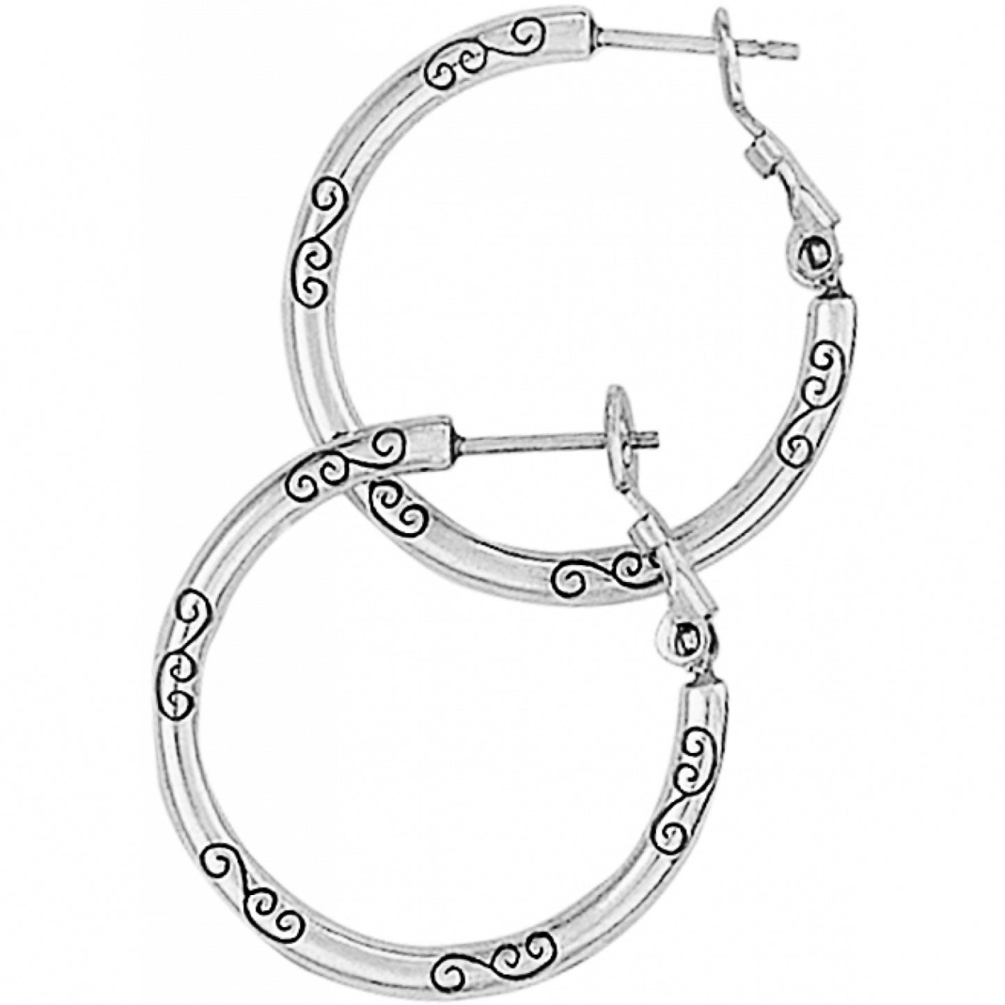 Brighton Small Earring Charm Hoops