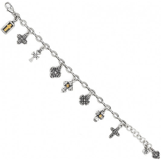 Brighton Eternity Cross Bracelet