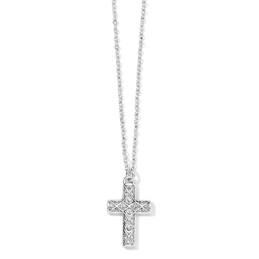 Brighton Diamond Cross Necklace